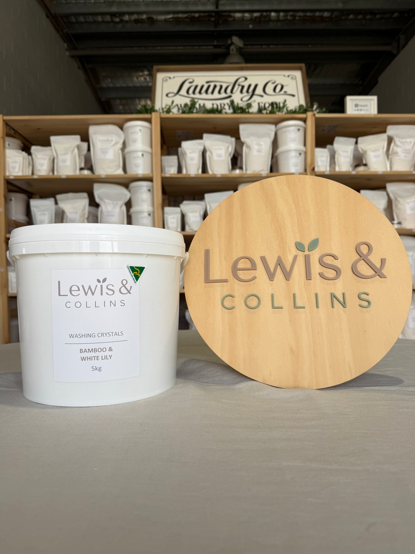 Bamboo & White Lily Washing Crystals