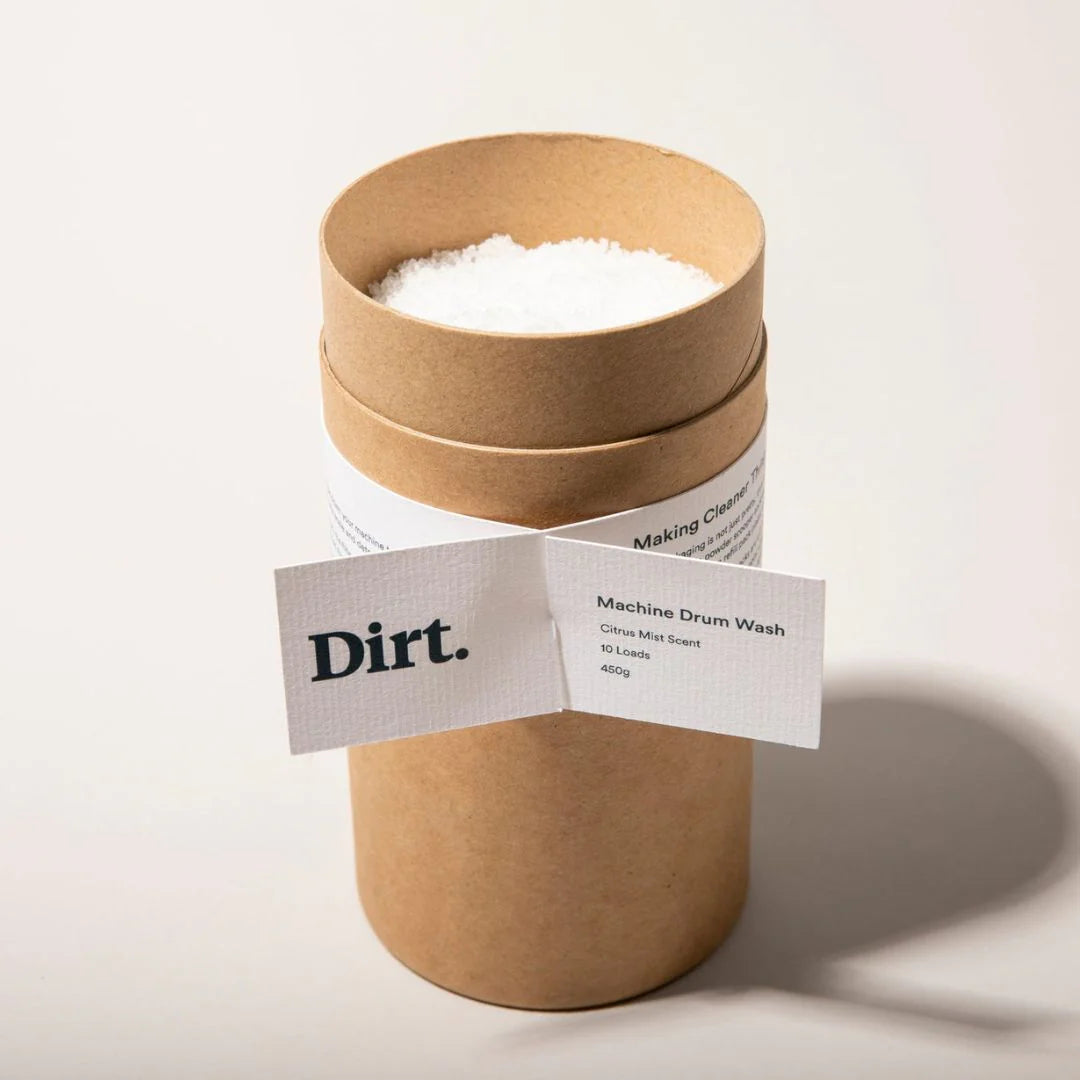 Dirt. Machine Drum Cleaner