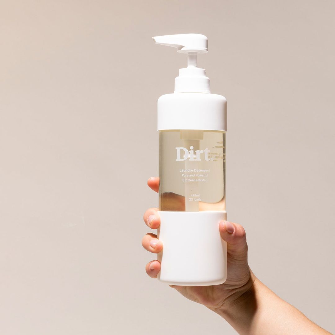 Dirt. Original Laundry Detergent Dispenser Bottle