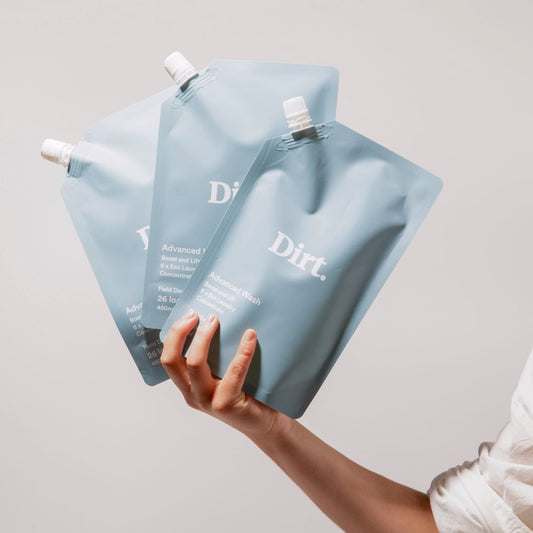 Dirt. Advanced Wash Laundry Refill