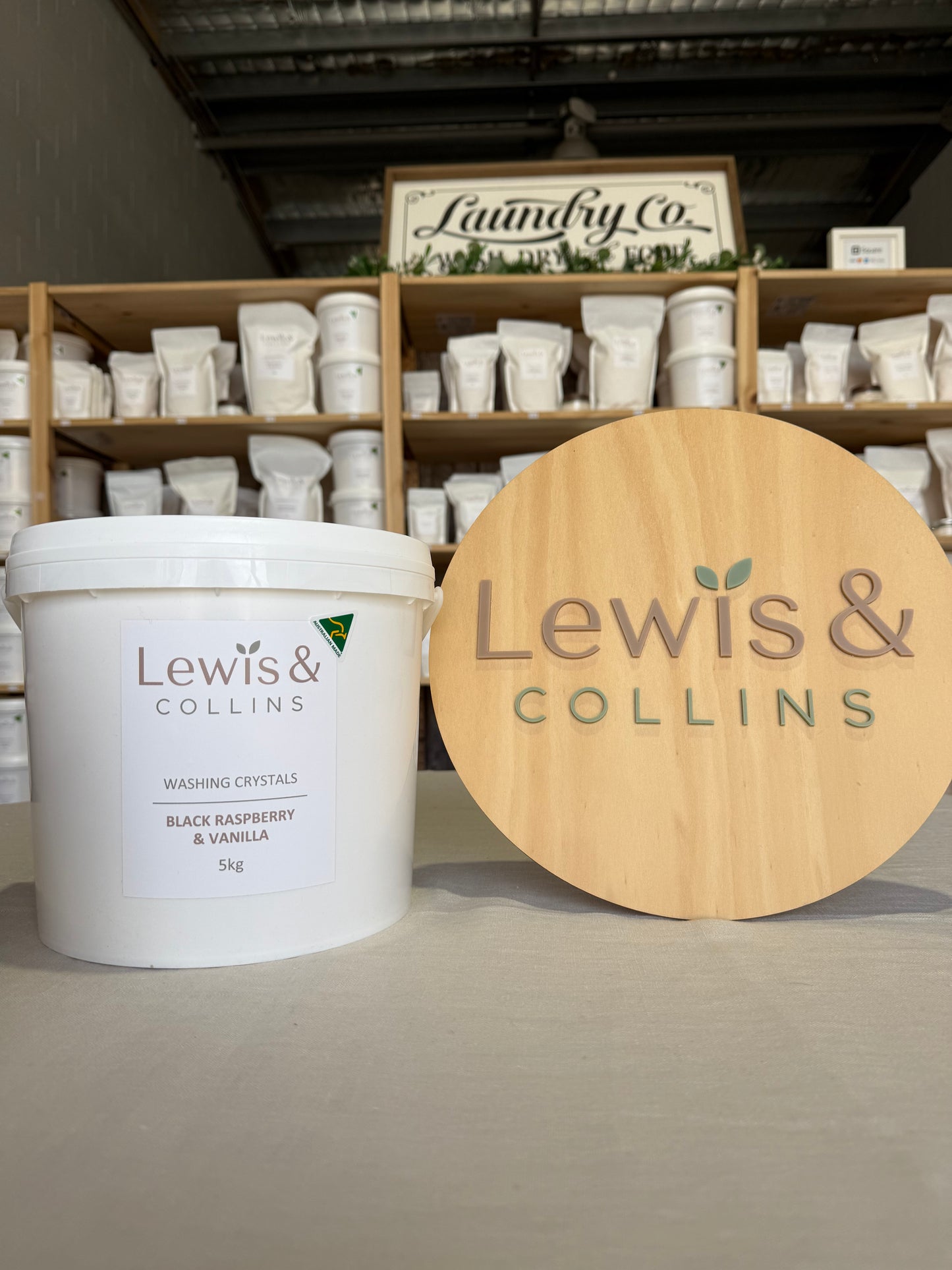 Black Raspberry & Vanilla Washing Crystals