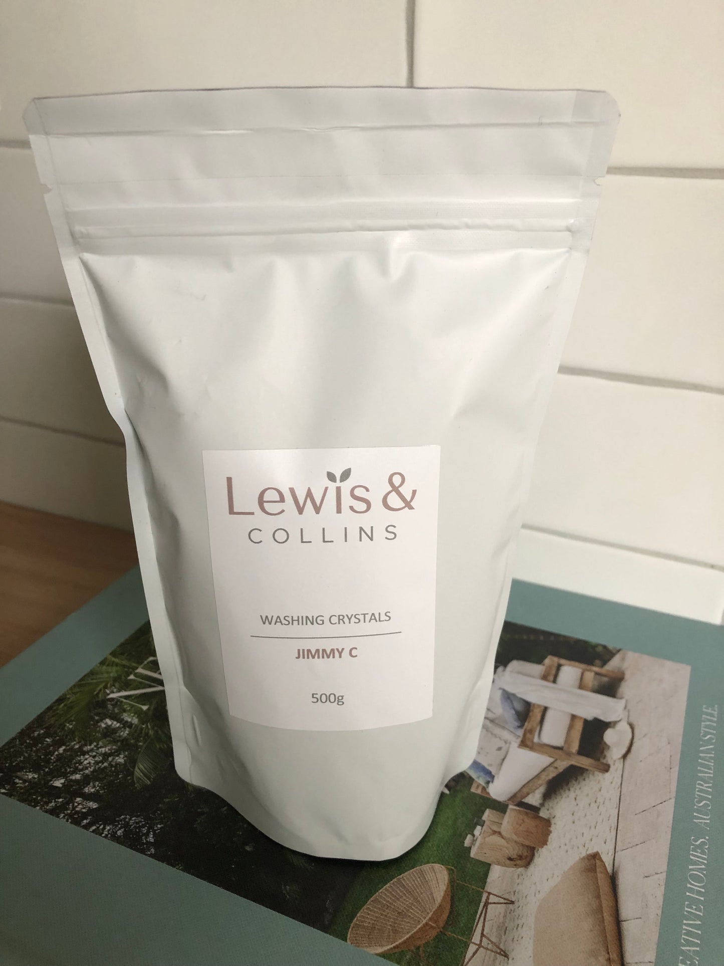 Jimmy C Washing Crystals – 500g Recyclable Pouch