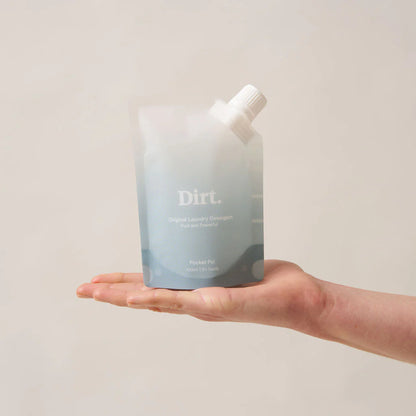 Dirt. Original Laundry Detergent Pocket Pal