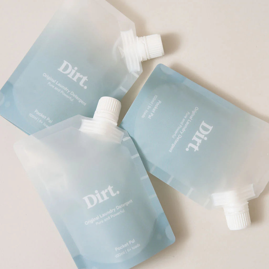 Dirt. Original Laundry Detergent Pocket Pal