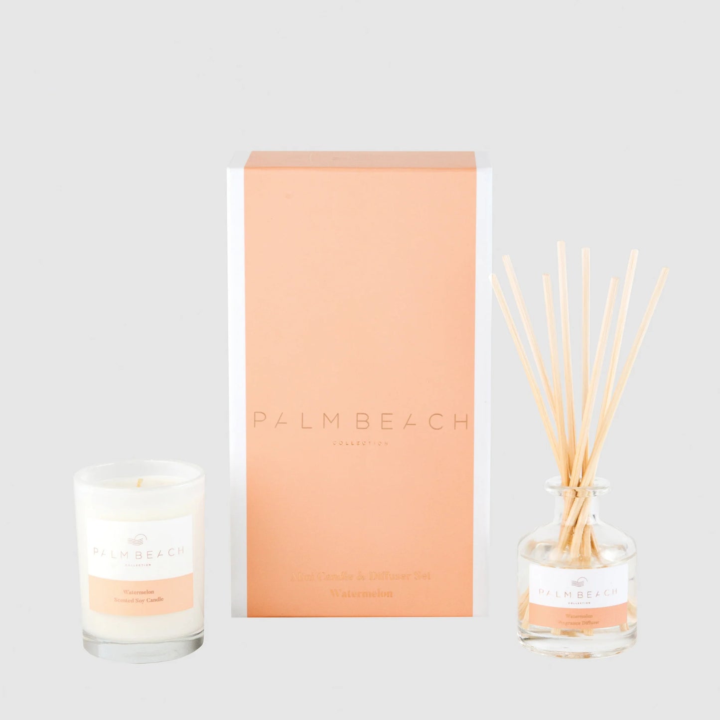 Watermelon Mini Candle & Diffuser Gift Pack