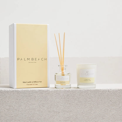 Coconut & Lime Mini Candle & Diffuser Gift Pack