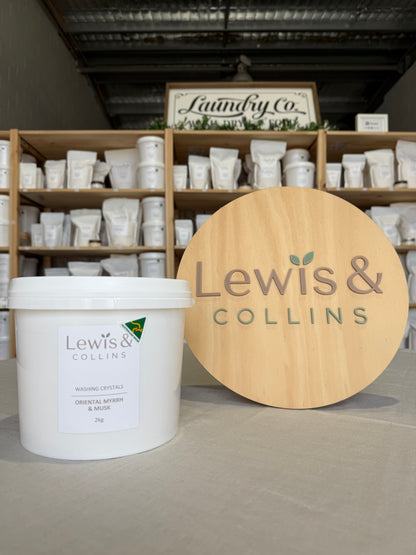 Oriental Myrrh & Musk Washing Crystals