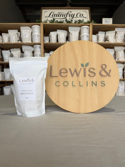 Bamboo & White Lily Washing Crystals