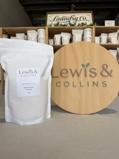 Black Musk & Pear Washing Crystals