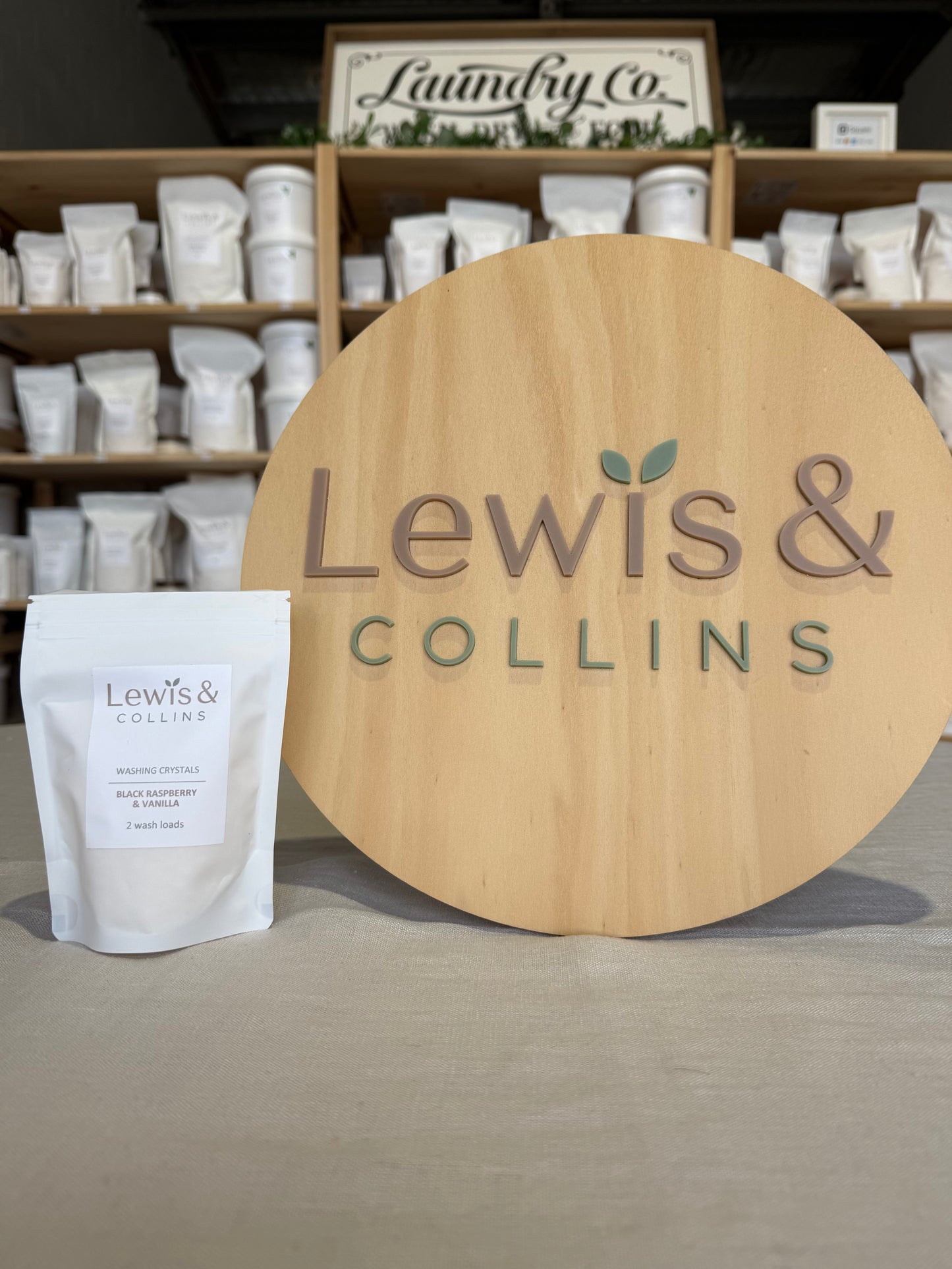 Black Raspberry & Vanilla Washing Crystals