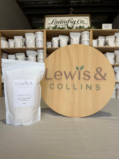 Black Raspberry & Vanilla Washing Crystals
