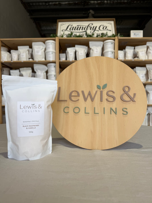 Black Raspberry & Vanilla Washing Crystals
