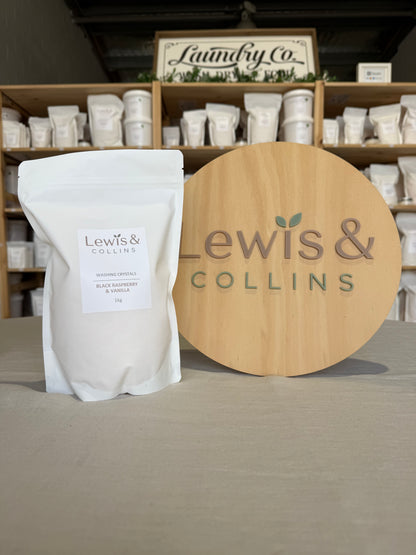 Black Raspberry & Vanilla Washing Crystals