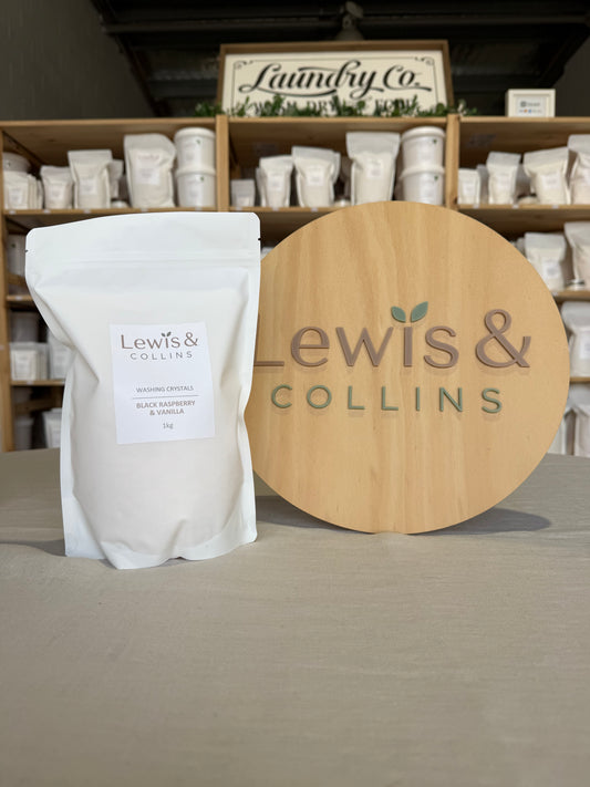 Black Raspberry & Vanilla Washing Crystals