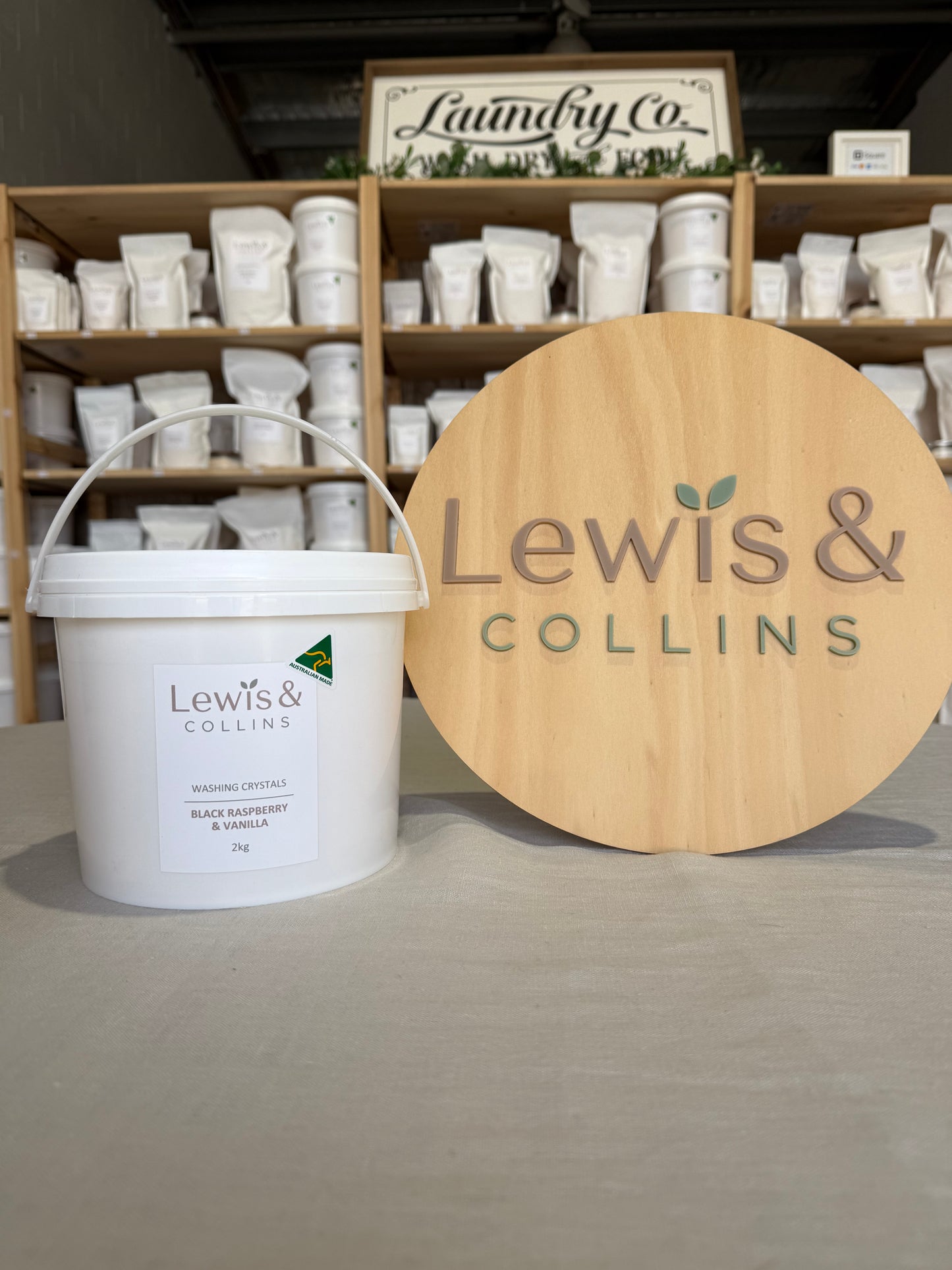 Black Raspberry & Vanilla Washing Crystals