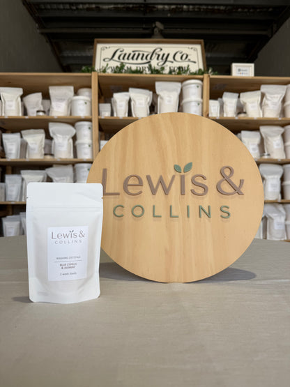 Blue Cyprus & Jasmine Washing Crystals