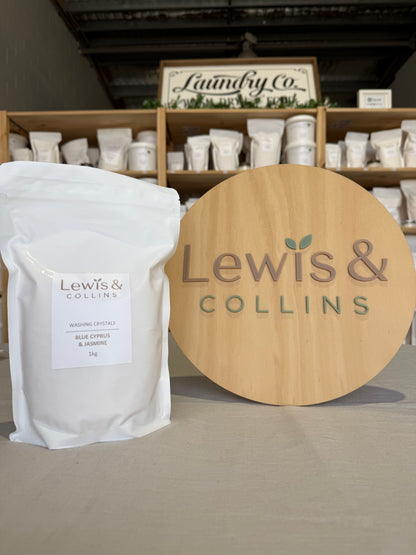 Blue Cyprus & Jasmine Washing Crystals