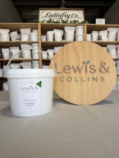 Blue Cyprus & Jasmine Washing Crystals