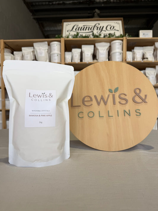 Mimosa & Pink Apple Washing Crystals