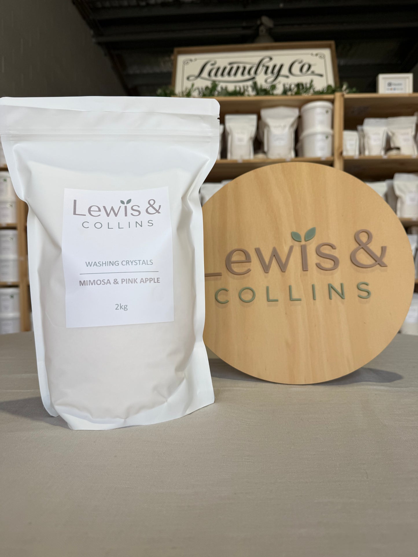 Mimosa & Pink Apple Washing Crystals