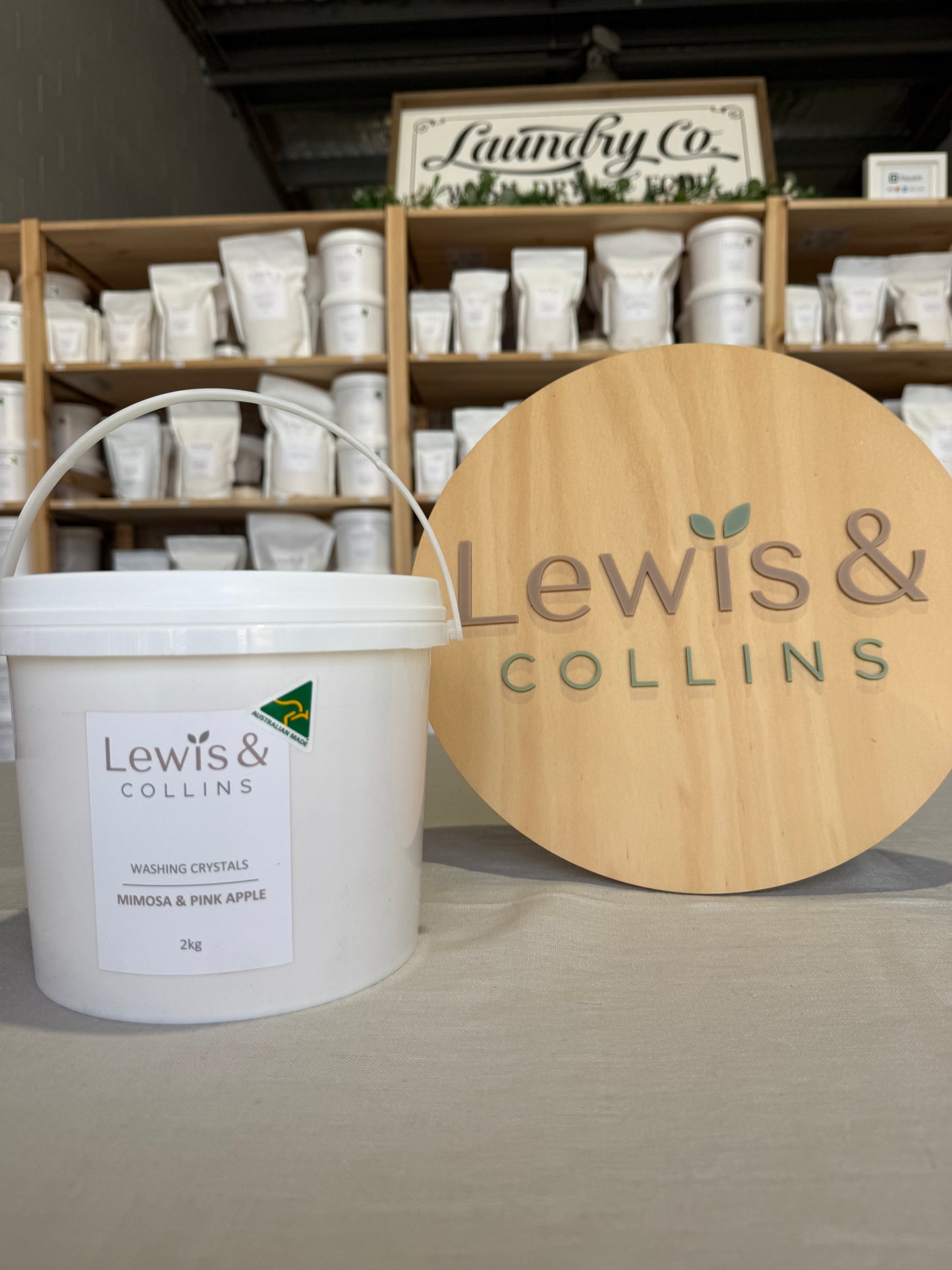 Mimosa & Pink Apple Washing Crystals