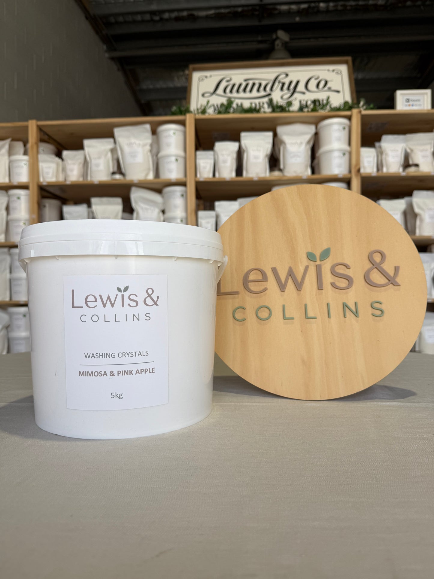 Mimosa & Pink Apple Washing Crystals