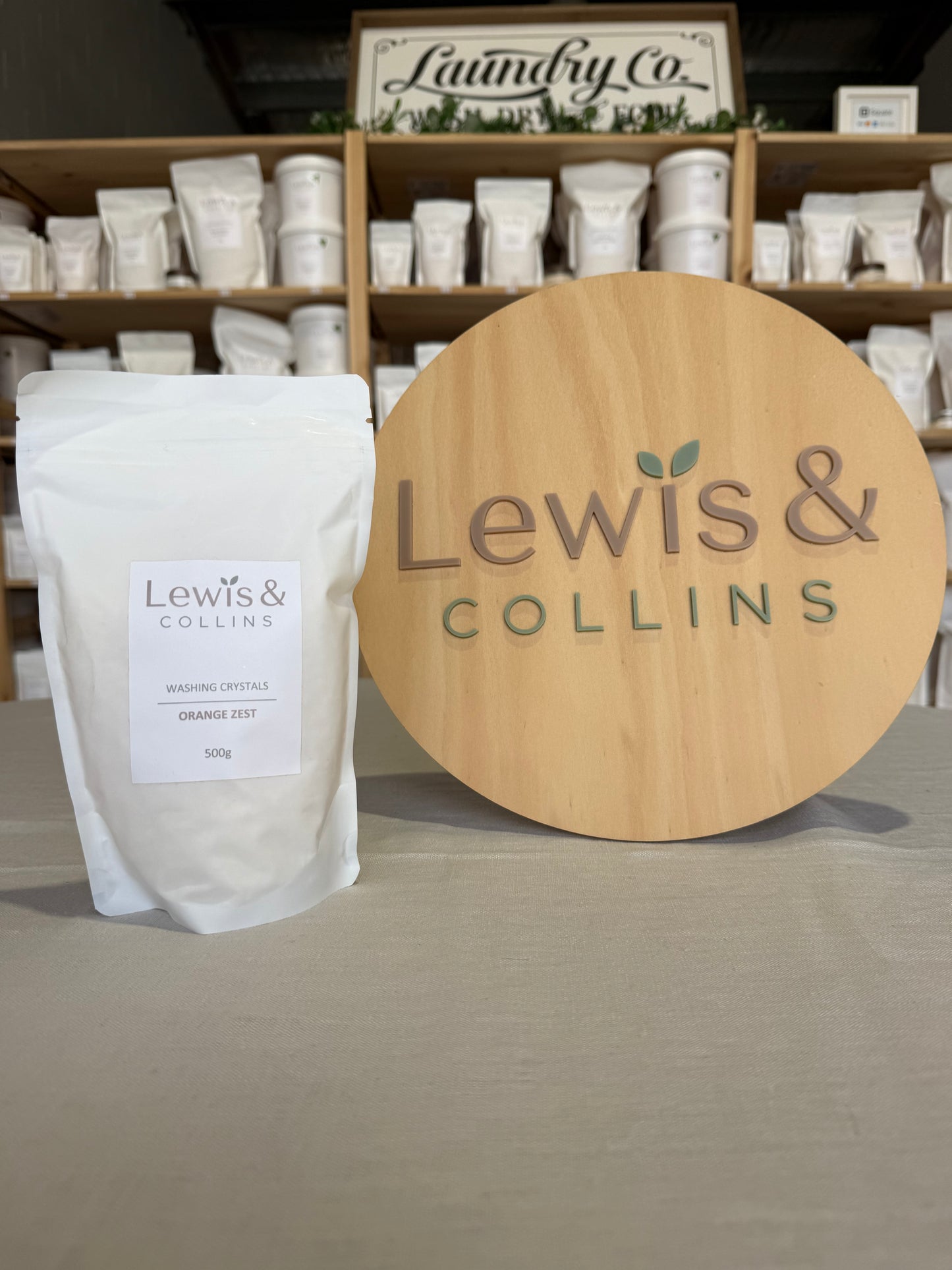 Orange Zest Washing Crystals
