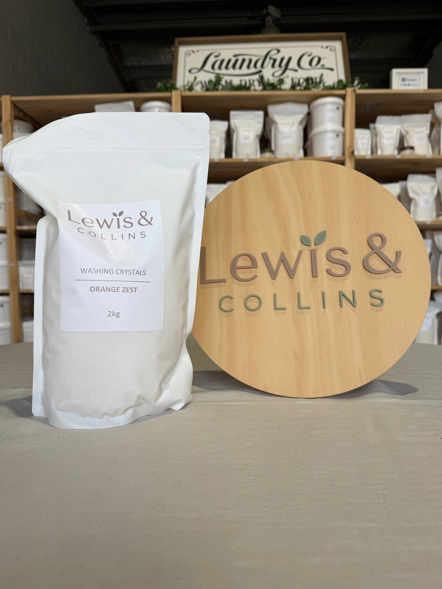 Orange Zest Washing Crystals
