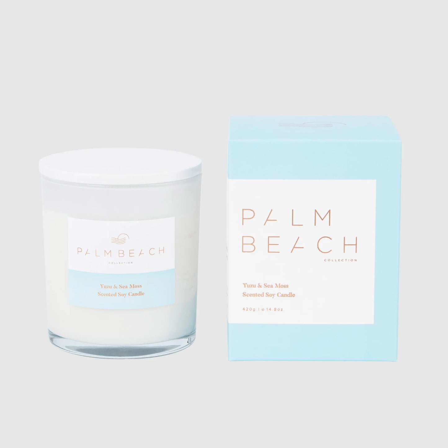 YUZU & SEA MOSS STANDARD CANDLE 420g
