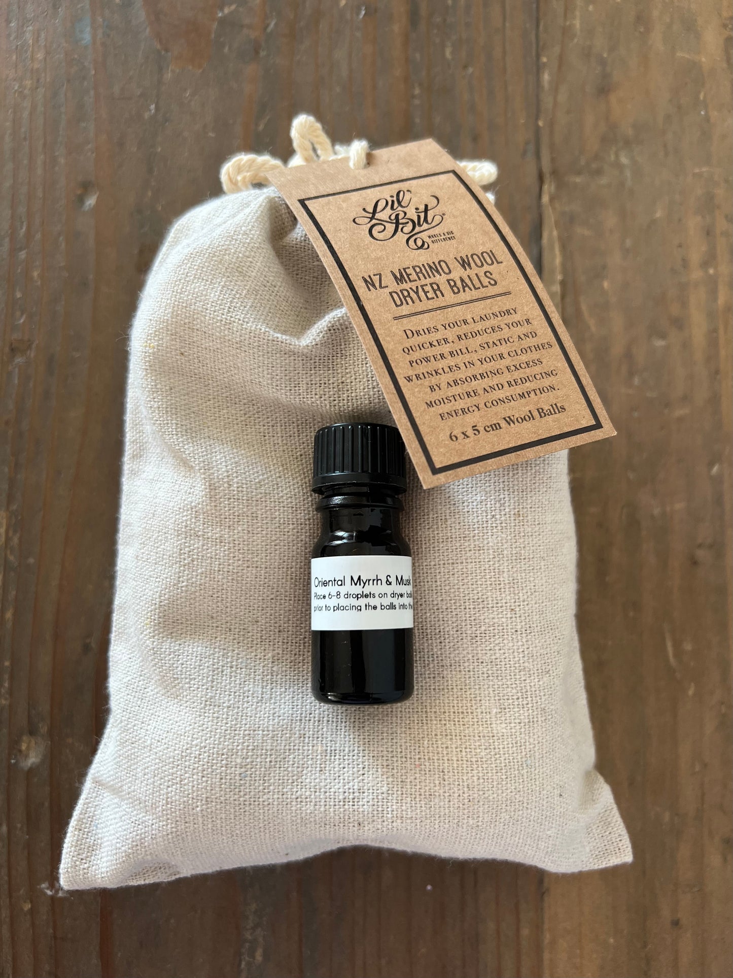 100% NZ Merino Wool Dryer Balls (6)
