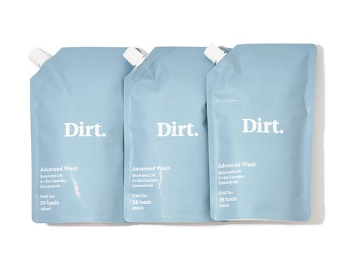 Dirt Advanced Wash Refill Pack