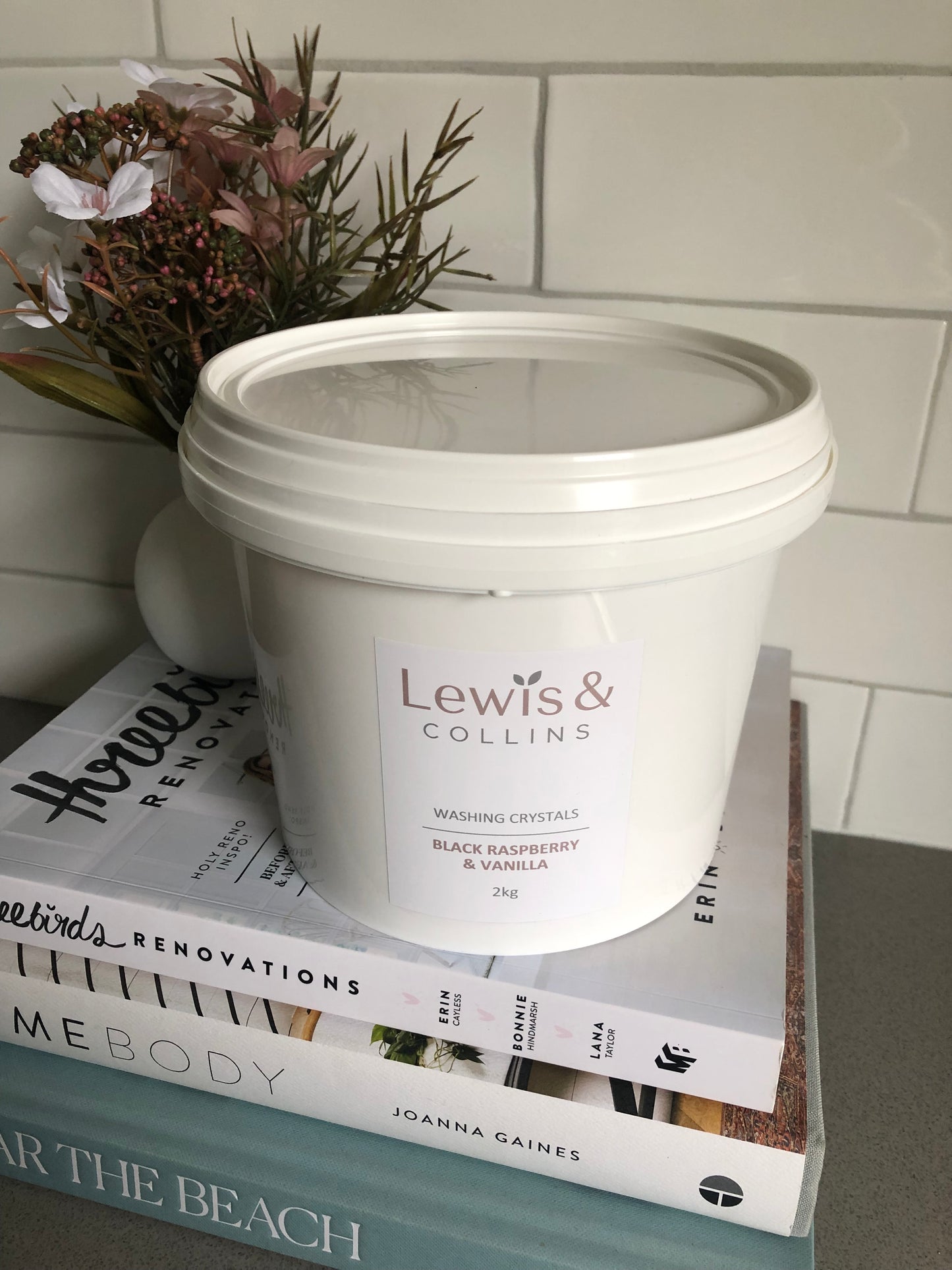 2kg Tub Black Raspberry & Vanilla