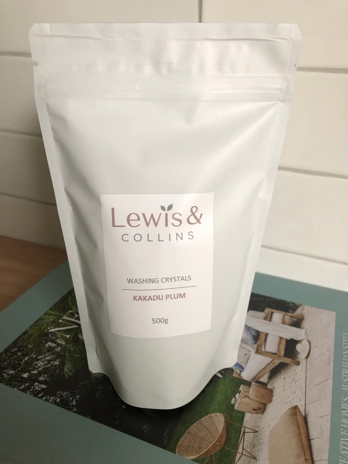 Lavender & Ylang Ylang Washing Crystals – 500g Recyclable Pouch