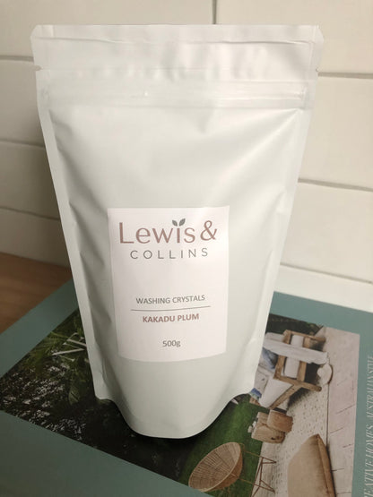 Lavender & Ylang Ylang Washing Crystals – 500g Recyclable Pouch